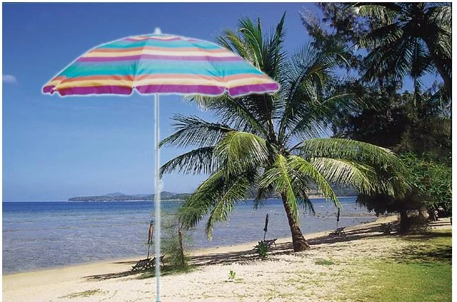 Beach Umbrella view