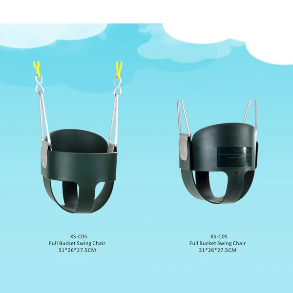 Full bucket swing chair view