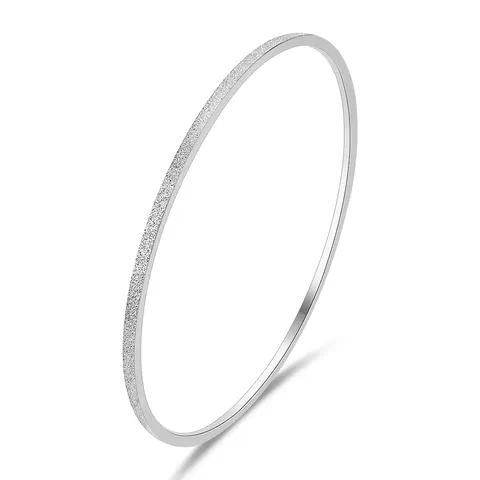 : European & American Minimalist 2mm Smooth Coil Bracelet – Plain in 18K Gold Plated - Plated Brass jewelry made by BlueOne Jewelry