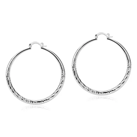 European and American Fashion Exaggerated Big Circle Earrings Personalized Trend Fashion - Plated Brass jewelry made by BlueOne Jewelry