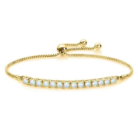 Minimalist Exclusively for Europe and the United States Fresh Sweet Wind Fashion Charm Bracelet - Plated Brass jewelry made by BlueOne Jewelry
