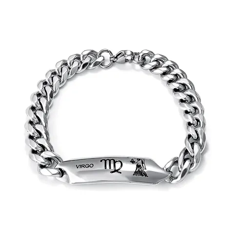 Constellation Bracelet No Color Loss Premium Feeling Hip Hop Style Bracelet - Plated Brass jewelry made by BlueOne Jewelry