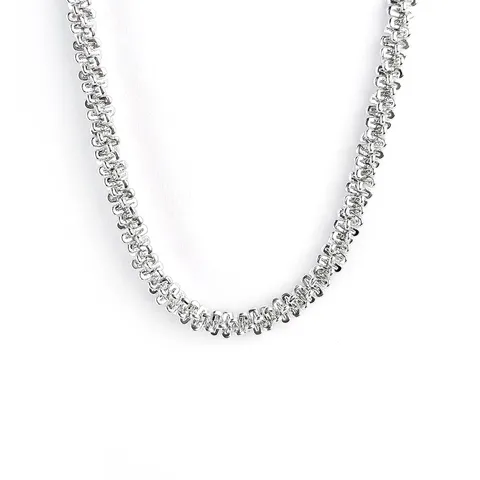 Simple Female Necklace Ins Cauliflower Full Star Chain Sparkling Collarbone Chain - Plated Brass jewelry made by BlueOne Jewelry