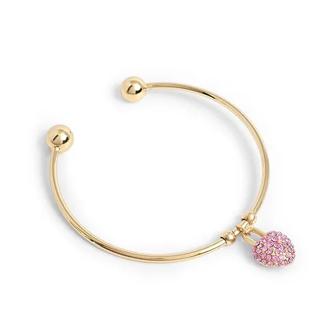 Simple Open Bracelet Adjustable Copper Plated 14K Gold Fashionable Hundred Rings - Brass jewelry made by BlueOne Jewelry
