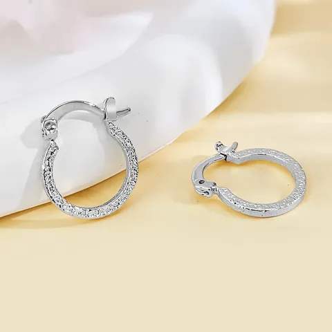 Earrings Female High-level Light Luxury with Simple Temperament Earrings - Plated Brass jewelry made by BlueOne Jewelry