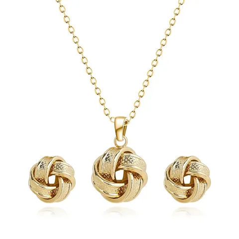Europe and America Fashion Simple Geometric Irregular Jewelry Niche High Set - Style 3342 - Plated Brass jewelry made by BlueOne Jewelry
