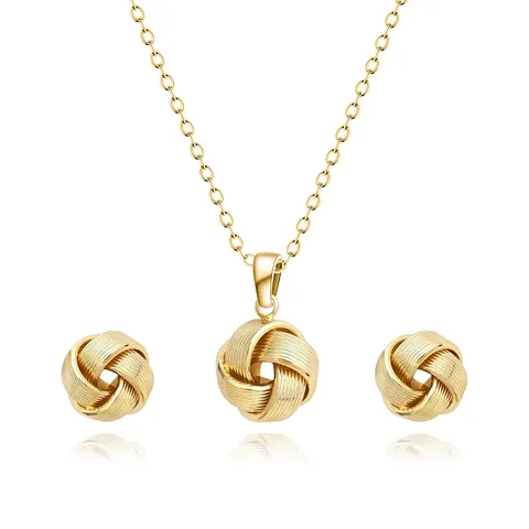 Europe and America Fashion Simple Geometric Irregular Jewelry Niche High Set - Style 3504 - Plated Brass jewelry made by BlueOne Jewelry