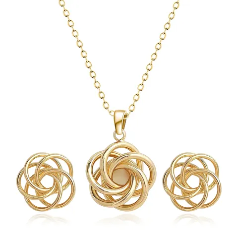 Europe and America Fashion Simple Geometric Irregular Jewelry Niche High Set - Style 3525 - Plated Brass jewelry made by BlueOne Jewelry