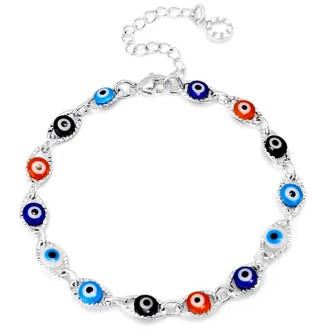Europe and the United States Devil’s Eye Bracelet Simple Hand Jewelry - Plated Brass jewelry made by BlueOne Jewelry