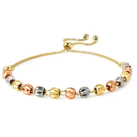 Europe and the United States Elegant Temperament Beads Strings Niche Unique Charm Bracelet - Plated Brass jewelry made by BlueOne Jewelry