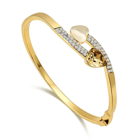 Europe and the United States Openwork Fashion Galvanized Bracelet Female Full - Plated Brass jewelry made by BlueOne Jewelry