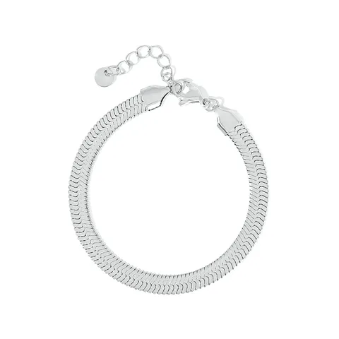 Europe and the United States Titanium Steel Hip-hop Personality Blade Chain Charm Bracelet - Style 2111 - Stainless Steel jewelry made by BlueOne Jewelry