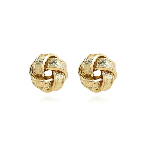 Europe and the United States Fashion Simple Geometric Irregular Jewelry Niche Stud Earrings - Style 3703 - Plated Brass jewelry made by BlueOne Jewelry