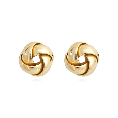 Europe and the United States Fashion Simple Geometric Irregular Jewelry Niche Stud Earrings - Style 3688 - Plated Brass jewelry made by BlueOne Jewelry