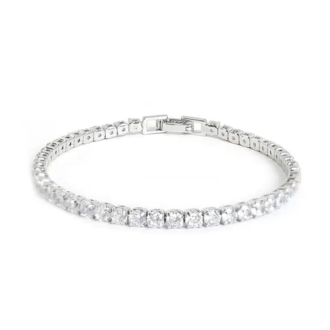 Europe and the United States Jewelry Titanium Steel Tennis Chain Bracelet - Stainless Steel jewelry made by BlueOne Jewelry