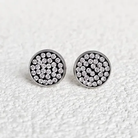 Europe and the United States Full Star Earrings Stainless Steel Earrings - Stainless Steel jewelry made by BlueOne Jewelry