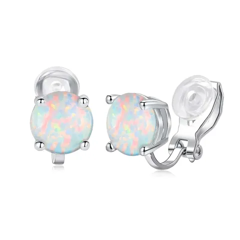 Plated Brass Europe and the United States Jewelry Without Ear Holes Ear Clips Stud Earrings - Plated Brass jewelry made by BlueOne Jewelry