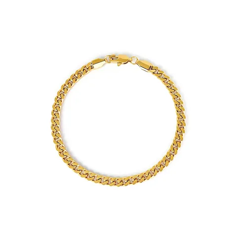 Plated Brass Europe and the United States Models Personalized Embossed Chain Men’s Bracelets - Plated Brass jewelry made by BlueOne Jewelry