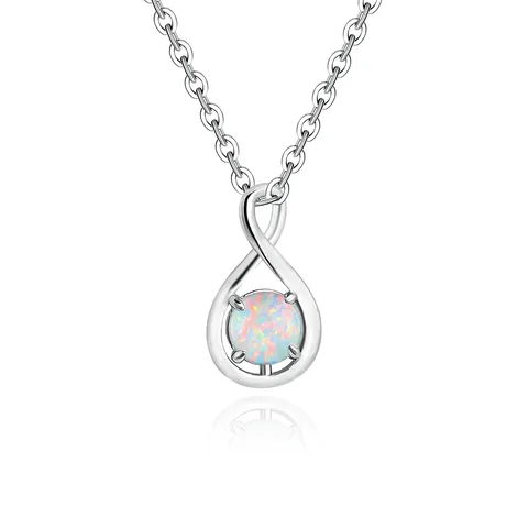 Imitation Australian Treasure Pendant Colorful Collarbone Chain Gift Surprise Romantic Souvenir - Plated Brass jewelry made by BlueOne Jewelry