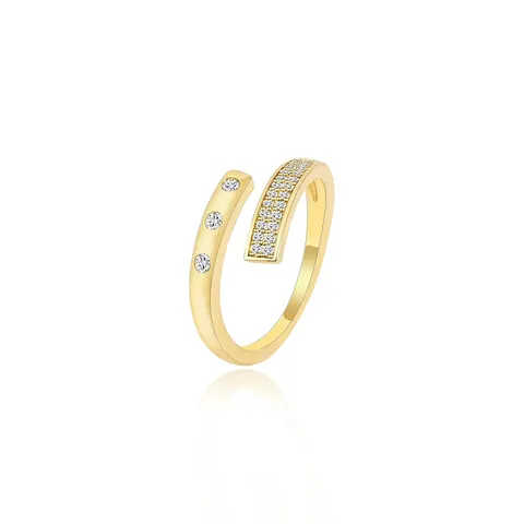 Japan and South Korea Ring Female Korean Version of Personalized Finger - Plated Brass jewelry made by BlueOne Jewelry