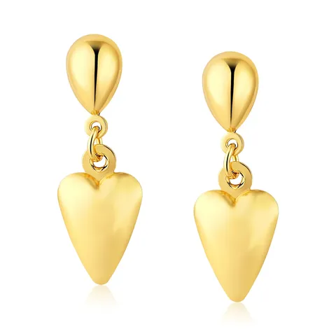 Light Luxury Fashion High-level Earrings Temperament Niche - Plated Brass jewelry made by BlueOne Jewelry