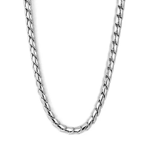 Necklace Ladies All Match High-grade Bright Face Wide Plate Wearing Clavicle - Plated Brass jewelry made by BlueOne Jewelry