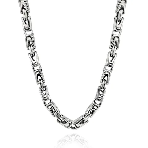 Necklace Male Titanium Steel Stainless Steel Necklace Female Versatile Personalized Trend - Stainless Steel jewelry made by BlueOne Jewelry
