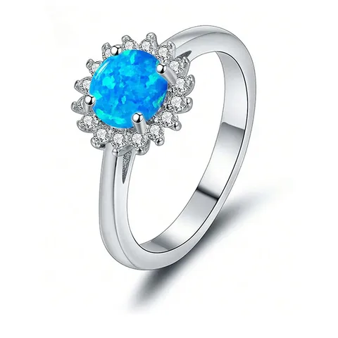 Opal Fashion Creative Opal Ring Jewelry Express Special Jewelry Ring Jewelry - Plated Brass jewelry made by BlueOne Jewelry