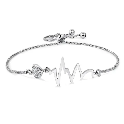 Simple Fashion Bracelet Women Selection Jewelry Fine Workmanship Bracelet Chain Adjustable - Plated Brass jewelry made by BlueOne Jewelry