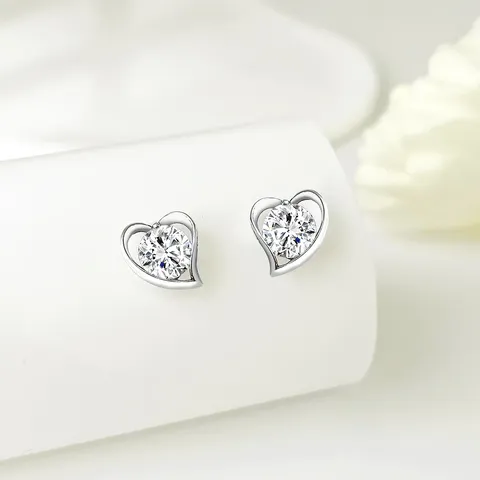 Temperament Simple Earrings Female Temperament Earrings Simple Hundred Personality Earrings - Plated Brass jewelry made by BlueOne Jewelry