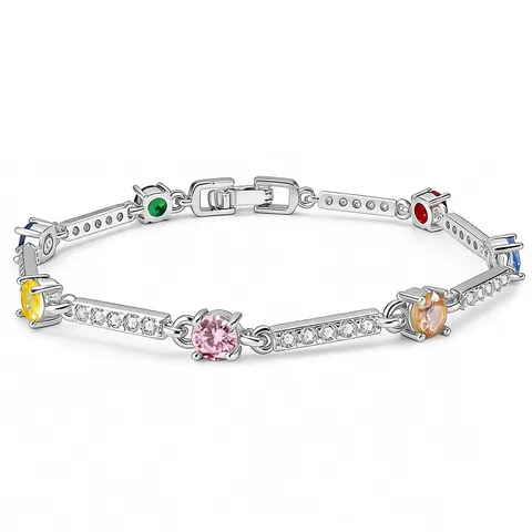 Zirconia Women’s Bracelet European & American Creative - Plated Brass jewelry made by BlueOne Jewelry