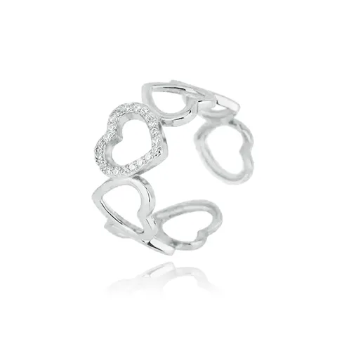 Vintage Love Ring Female Korean Version of the Fashion Wild Personality - Plated Brass jewelry made by BlueOne Jewelry