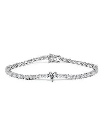 Plated Brass Women Bracelet Full Zirconia Wedding Design Women Jewelry - Plated Brass jewelry made by BlueOne Jewelry