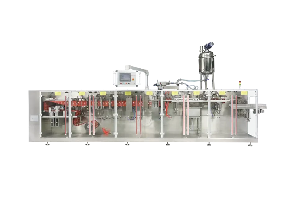 BHD-240DS Dual-Output Horizontal Form-Fill-Seal Machine for Shaped Doypack