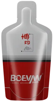 Shape Doypack pouch produced on the Boevan BHD-130S Horizontal Form Fill Seal Machine for Shaped Doypack