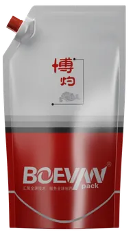 Corner Spout Pouch pouch produced on the BHD-180S Automatic Horizontal Form Fill Seal Machine for Doypack, Zipper, & Spout Pouches