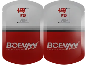 Twin-Link Flat Pouch pouch produced on the BHS-180T Twin-Bag Flat Sachet Packing Machine