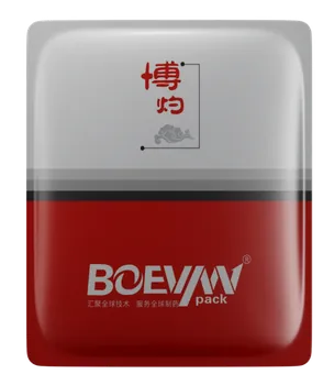 4 bolsa de Sachet lateral producido en la máquina de embalaje de bolsa plana BHS-180