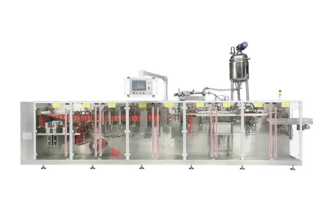 BHD-240DS High-Speed Dual-Station Horizontal Form Fill Seal Machine for Energy Gels & Ketchup