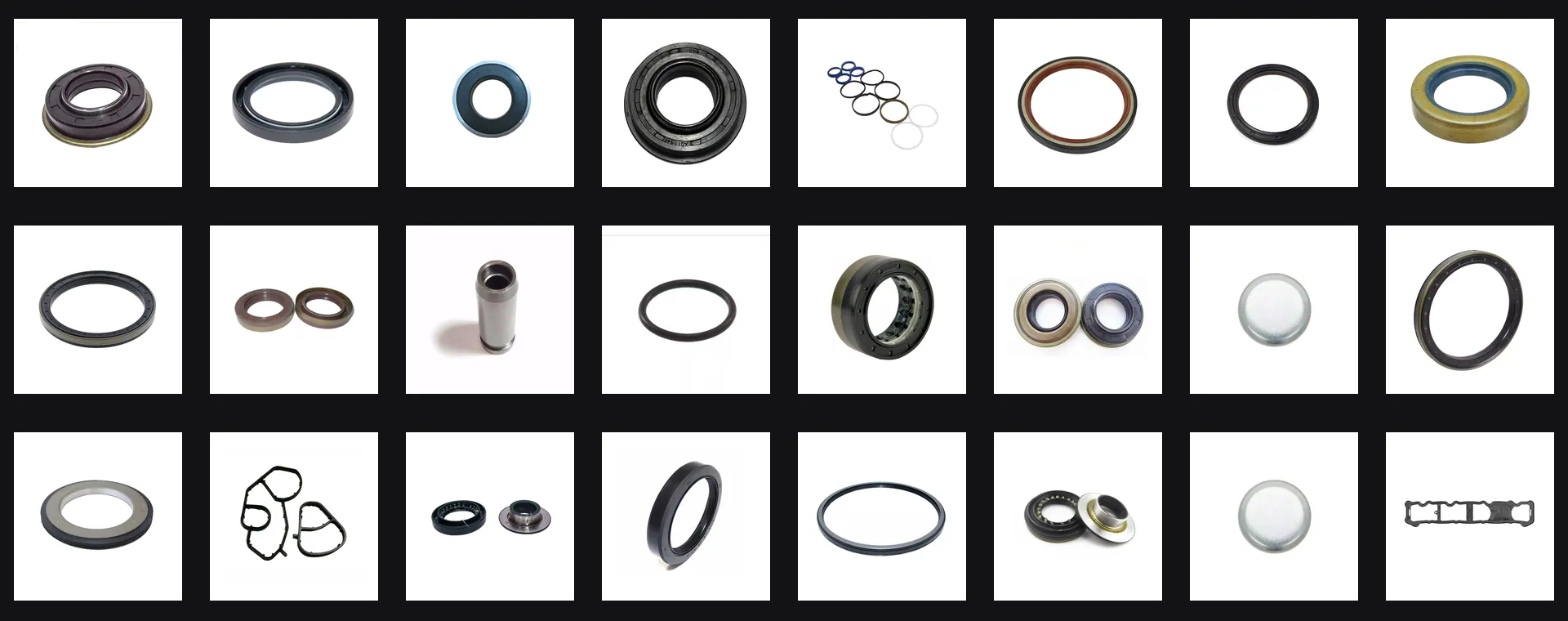 Range of oil seals and machine parts from Brave Auto Parts