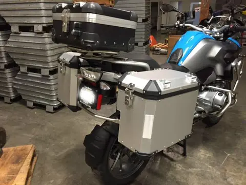 Right Side Pannier für F1200GS - Silber