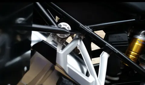 Percheros de acero inoxidable para R1200GS 2013-2018 R1250GS 2019-2025 — vista 4