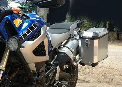 Brooks Pannier system (Left + Right Bags) Yamaha Super Tenere 1200XT with Mounting Racks — view 4