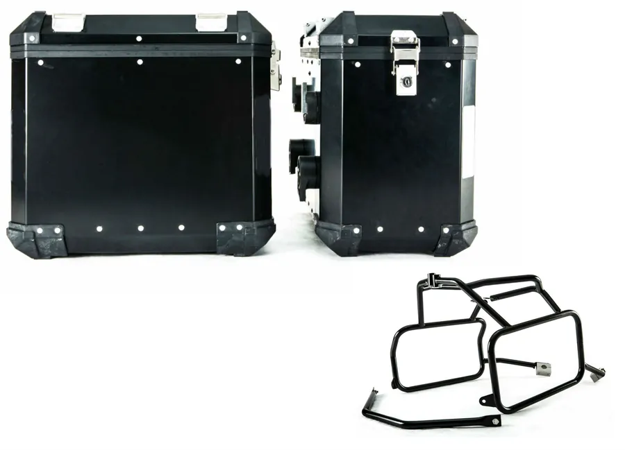 نظام بروكس بانير بلاك (Left + Right Bags) Yamaha Super Tenere 1200XT with Mounting Racks