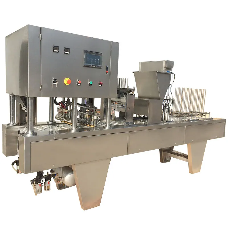 Linear Coffee Capsule Filling Sealing Machine