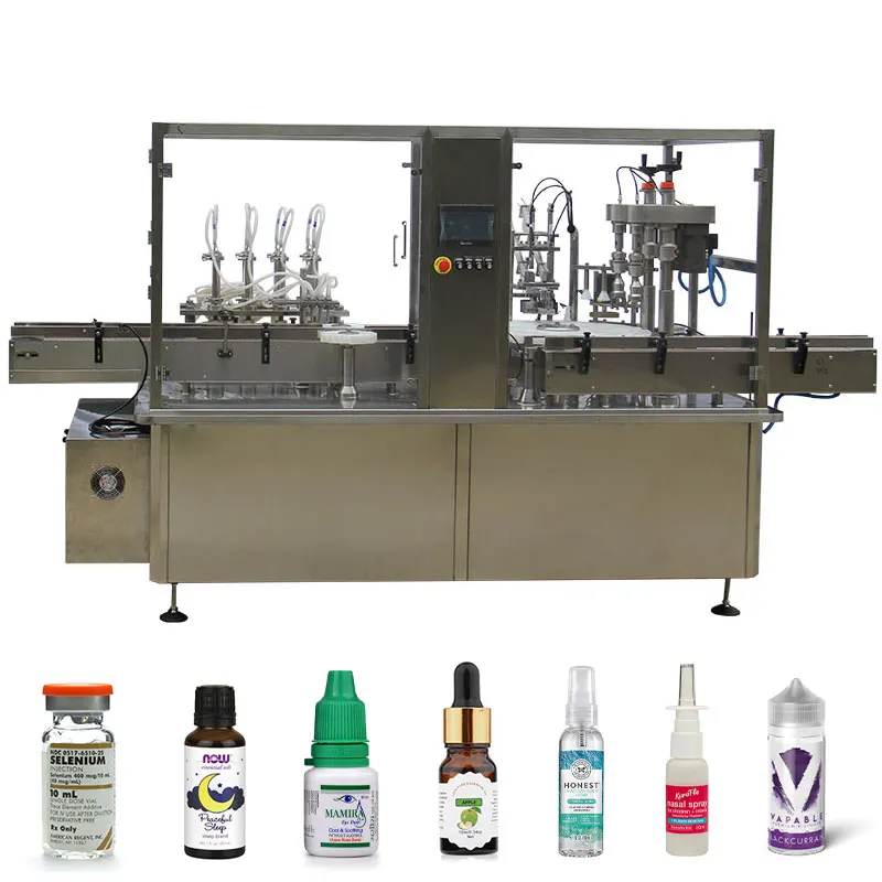 Linear Filling Capping Machine