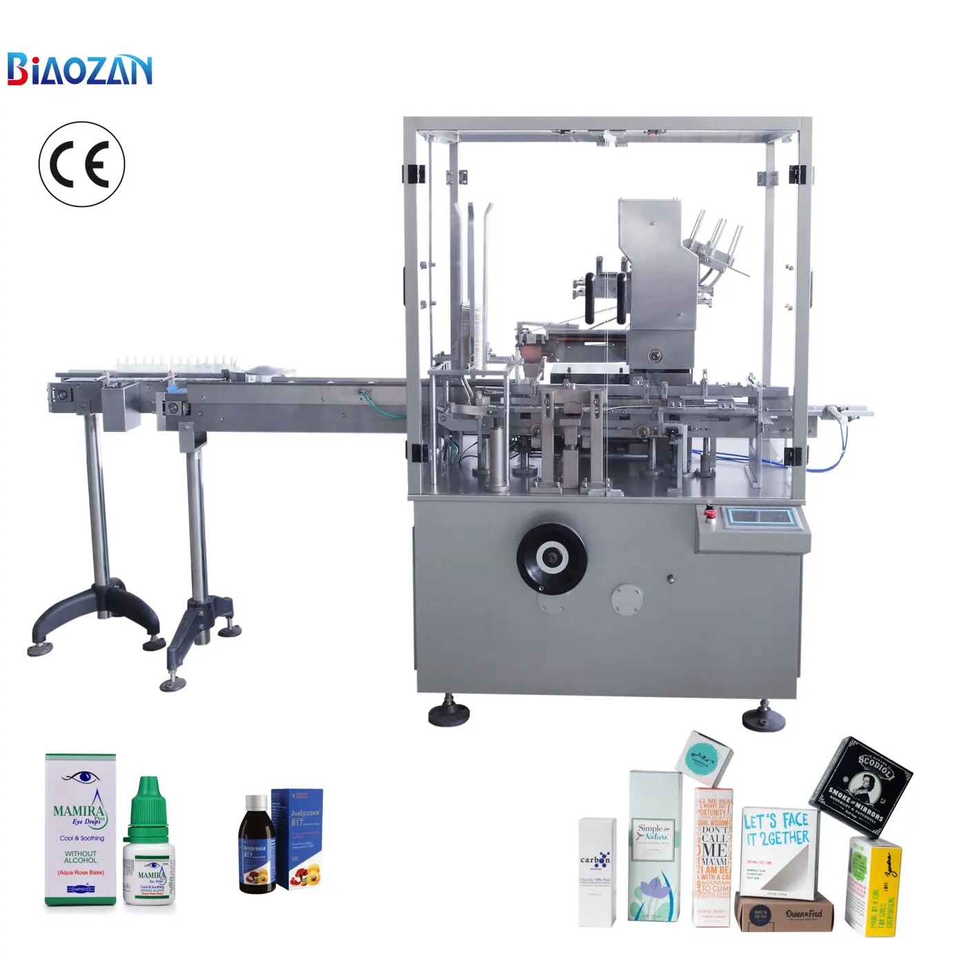 Automatic Bottle Cartoning Machine