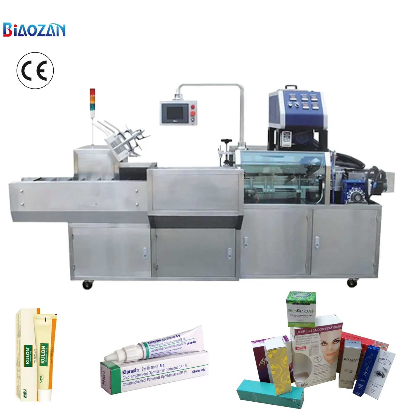 Automatic Ointment Cartoning Machine