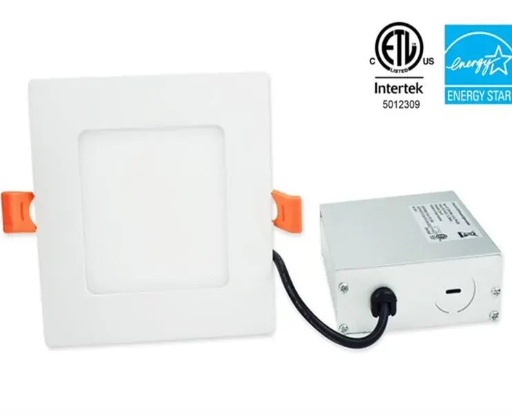 ETL 4 inch Square LED panel light