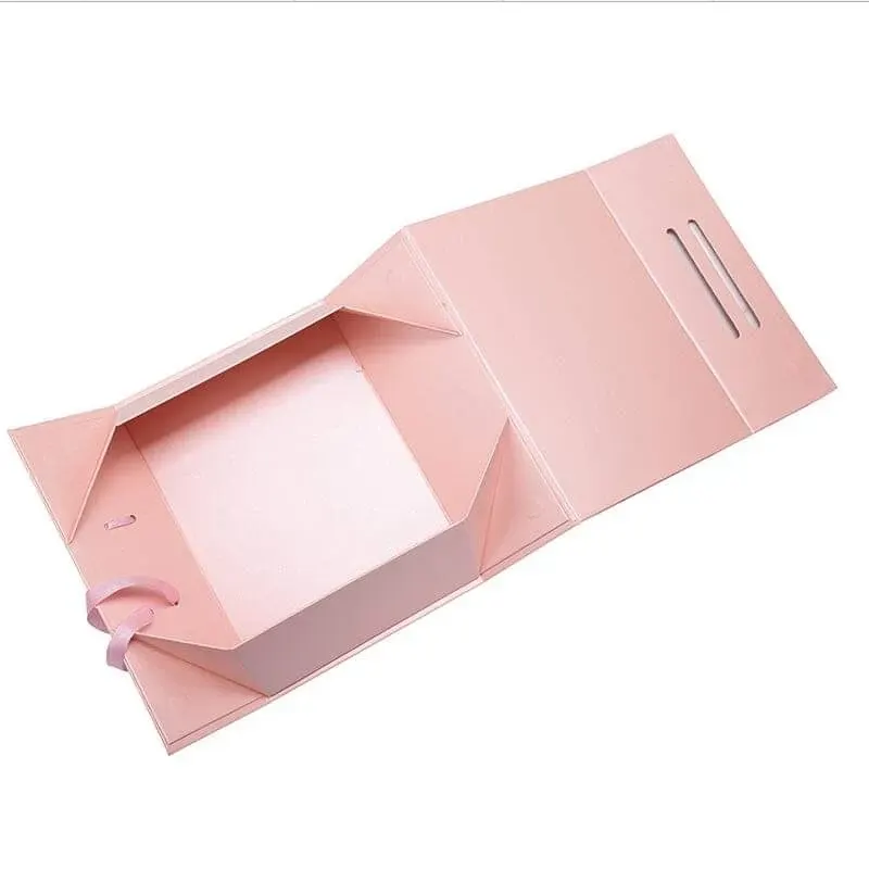 Custom Boxes Book Shape Gift Packaging With 1 Magnetic Flap